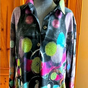 NorthStyle Women’s Colorful Ambiance Jacket Size 1X
